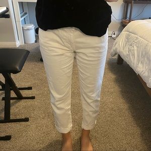 NWOT Gap White Sexy Boyfriend Jeans